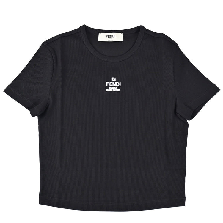 フェンディ FENDI Tシャツ ANQM FS8110 F0GME ブラック 2024AW レディース