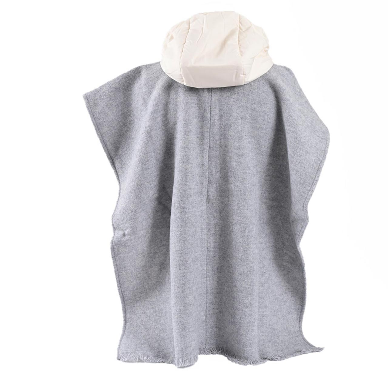 モンクレール MONCLER ケープ 3G000 01 90L グレー レディース