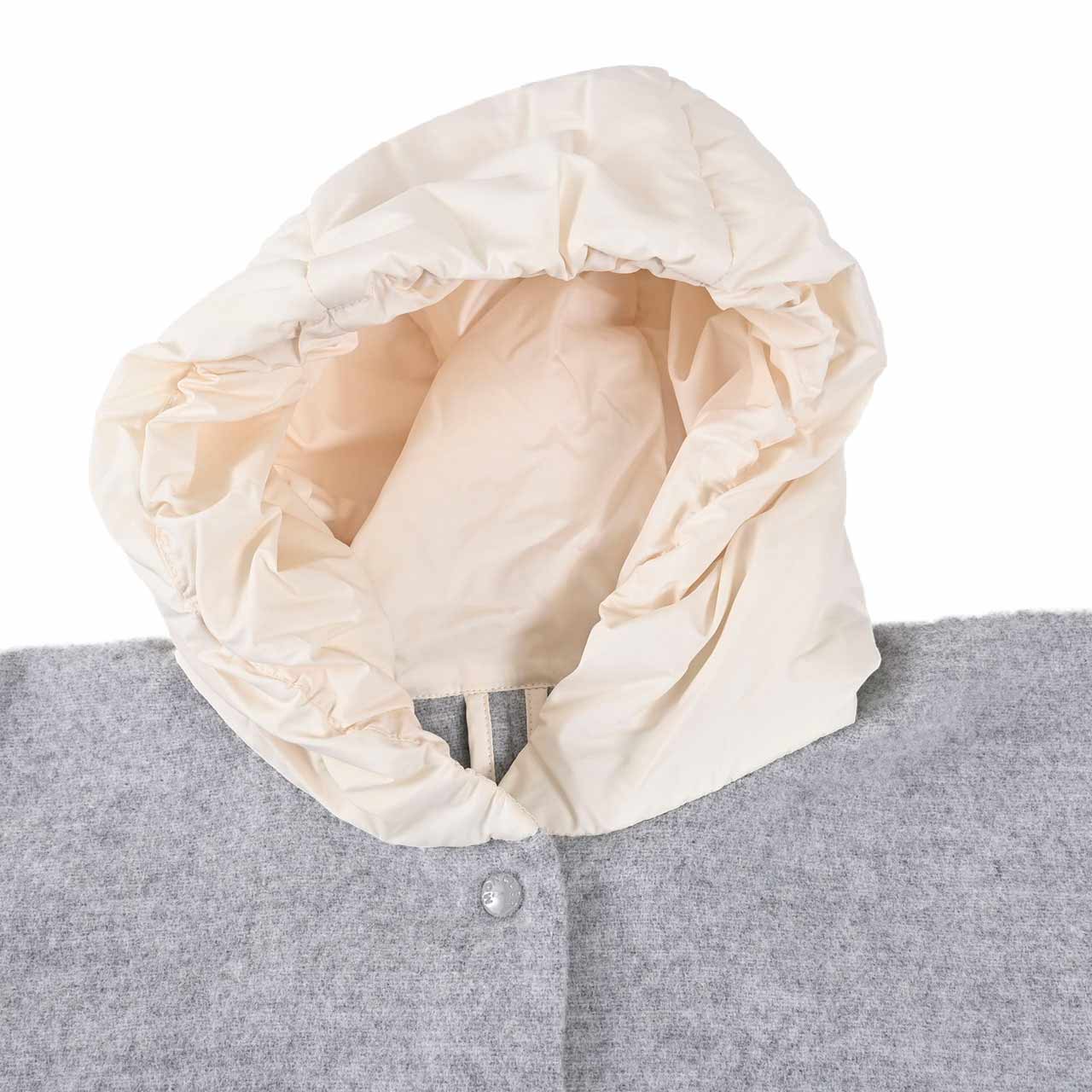 モンクレール MONCLER ケープ 3G000 01 90L グレー レディース