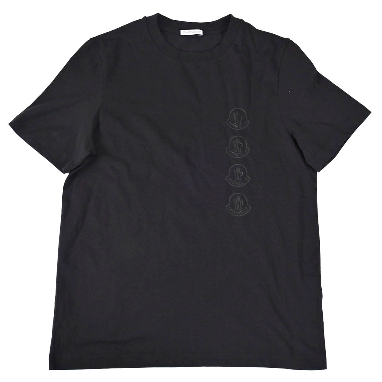 モンクレール MONCLER Tシャツ 800033　829H8 999 ブラック 年秋冬 メンズ