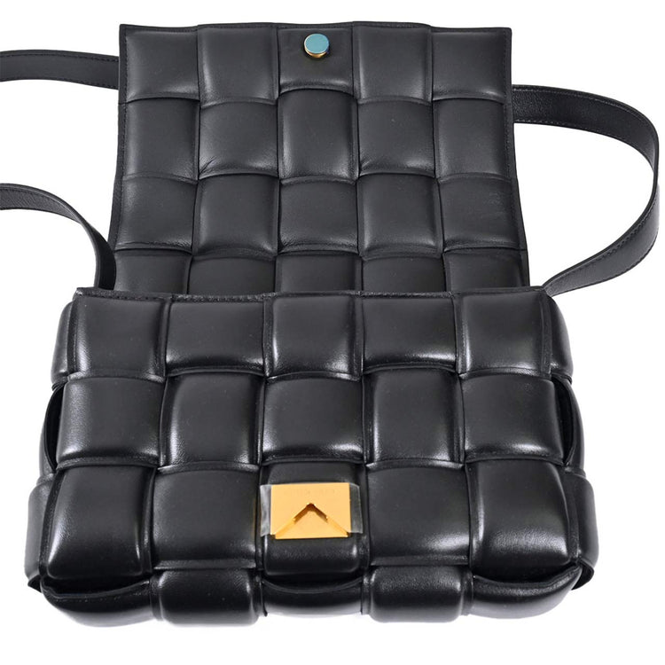 ボッテガ ヴェネタ BOTTEGA VENETA ショルダーバッグ 591970　VCQR1 8425 ブラック  レディース