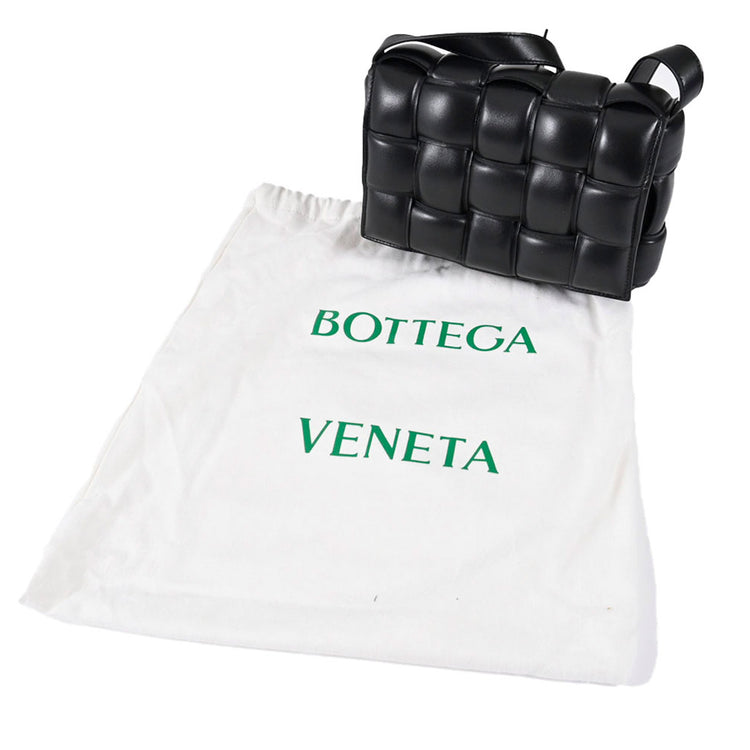 ボッテガ ヴェネタ BOTTEGA VENETA ショルダーバッグ 591970　VCQR1 8425 ブラック  レディース