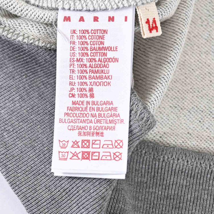 マルニ MARNI スウェットパーカー M01266　M00RE 14Y 0M919 グレー  レディース