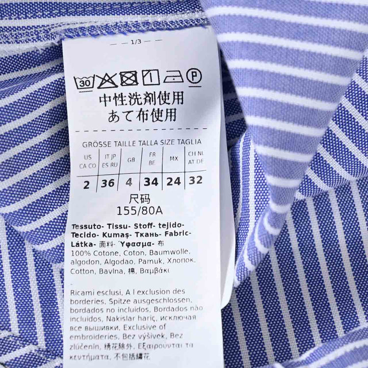 ウィークエンド マックスマーラ WEEKEND MAXMARA ブラウス PIADENA 51160526 004 ブルー 2024年秋冬 レディース