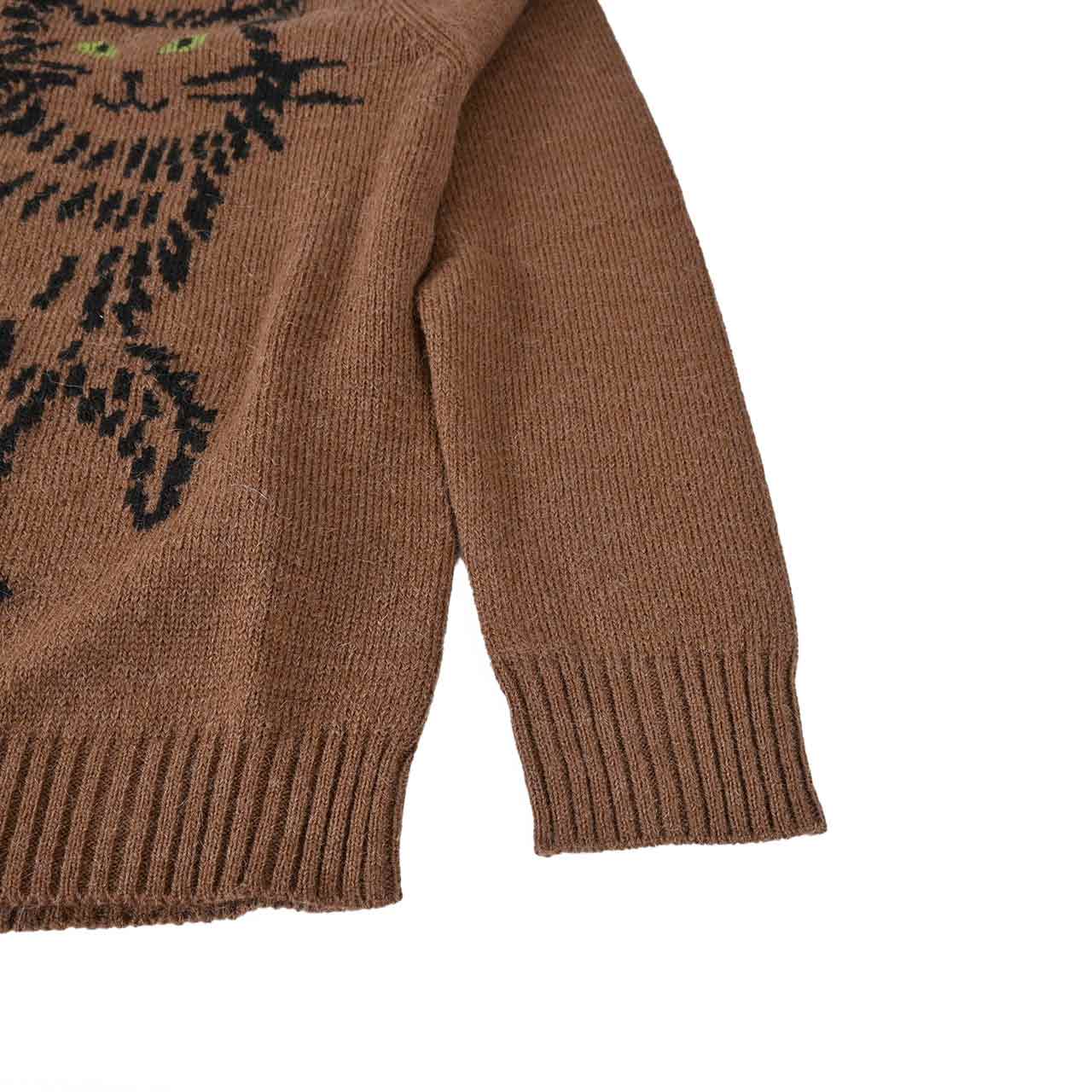 ウィークエンド マックスマーラ WEEKEND MAXMARA クルーネックセーター OMBROSA 53662426 001 ブラウン 2024AW レディース