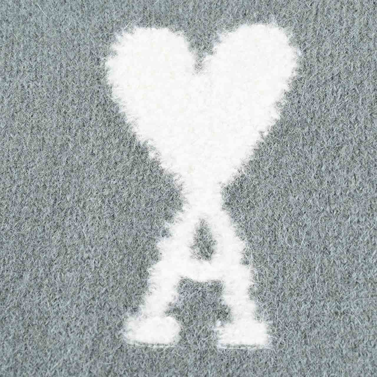 アミ AMI ハイネックセーター UKS425 KN0032 4013 グリーン メンズ 【ラスト1点 Ｌサイズ】 ギフト プレゼント