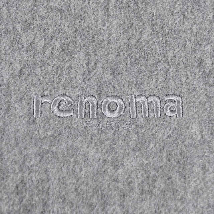 【59％OFF】 レノマ RENOMA カシミヤ マフラー R9918 PLAIN CASHMERE RMGR グレー メンズ レディース カシミヤ100％ クリスマス ギフト プレゼント