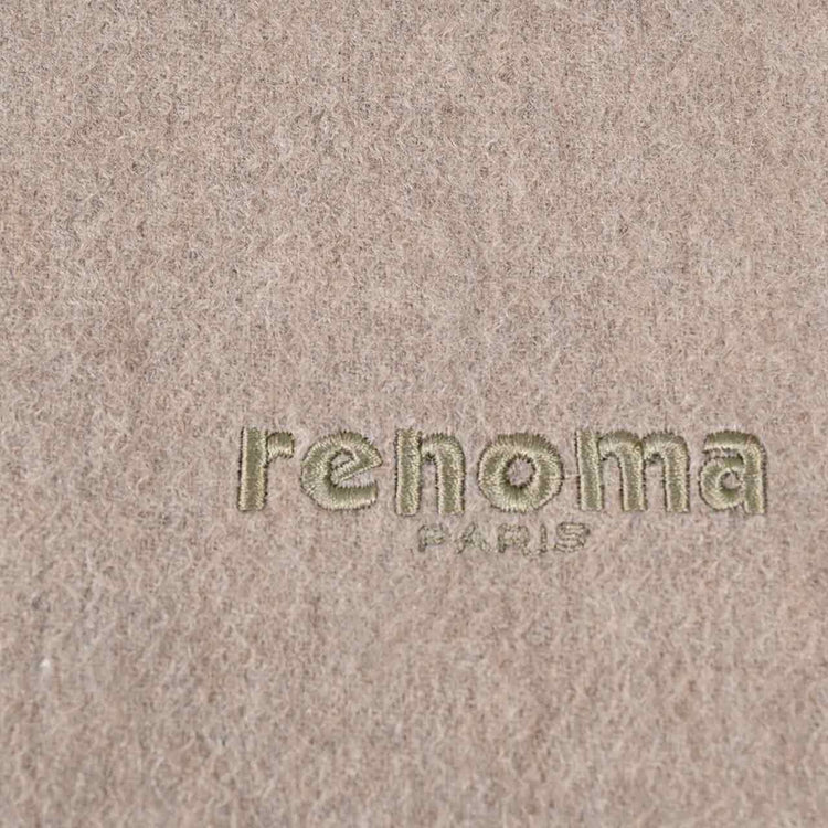 【59％OFF】 レノマ RENOMA カシミヤ マフラー R9918 PLAIN CASHMERE RMI ベージュ メンズ レディース カシミヤ100％ クリスマス ギフト プレゼント