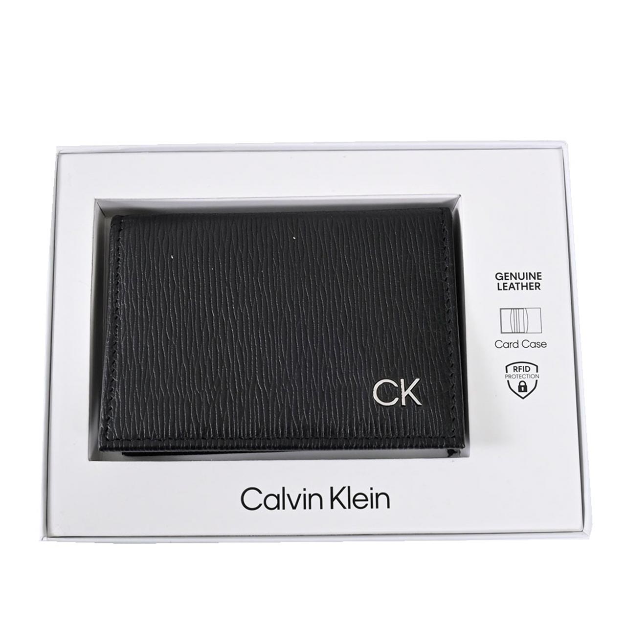 カルバン クライン CALVIN KLEIN 名刺入れ 31CK200002 ブラック  メンズ