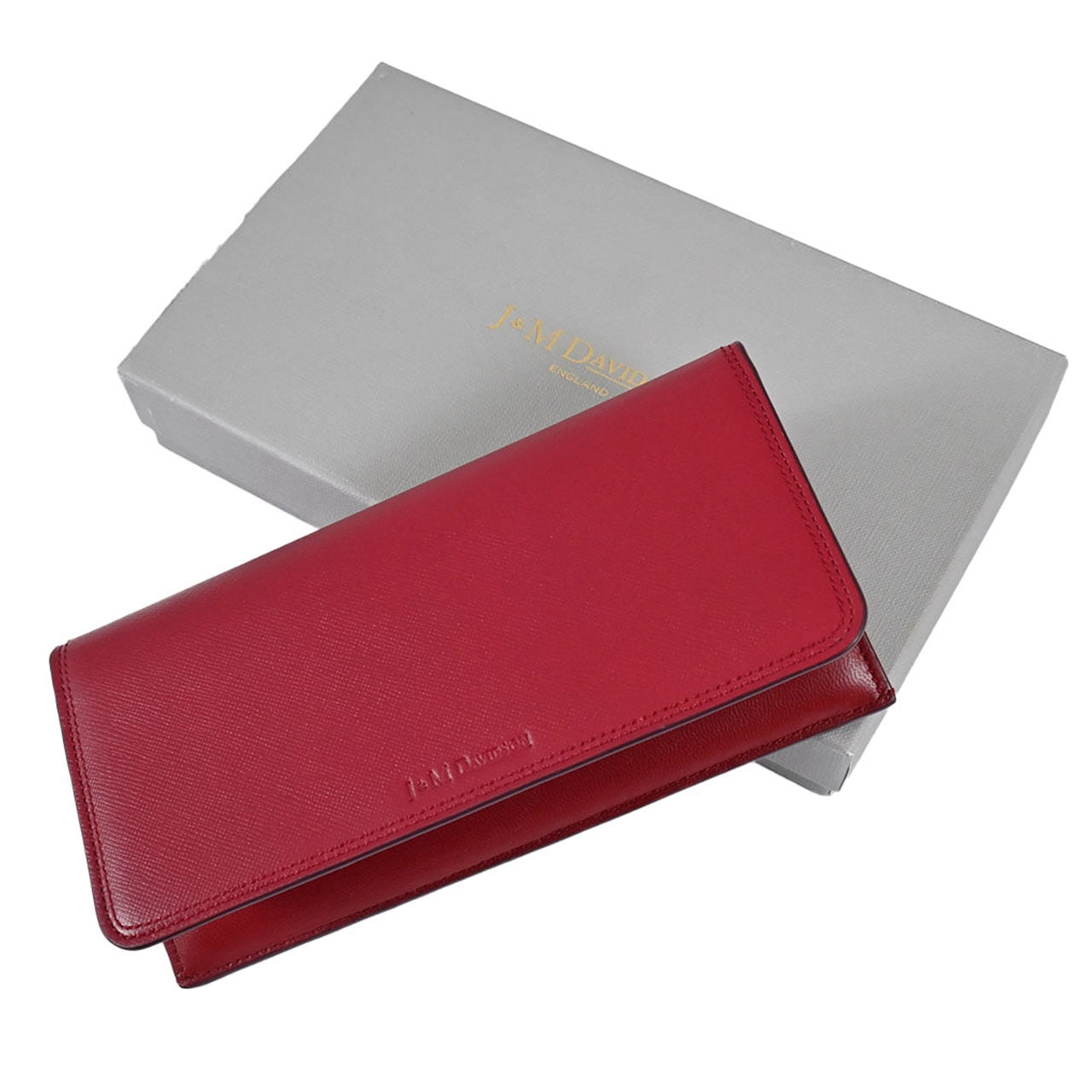 ジェイアンドエム デヴィッドソン J&M DAVIDSON 長財布 10223N 7495 BURGUNDY 8480 レッド メンズ レディース 【一粒万倍日 10月1日】 一粒万倍日 寅の日 天赦日 春財布 ギフト プレゼント 【特典対象商品】 【10%OFFクーポン対象 枚数限定】 【プライスダウン】