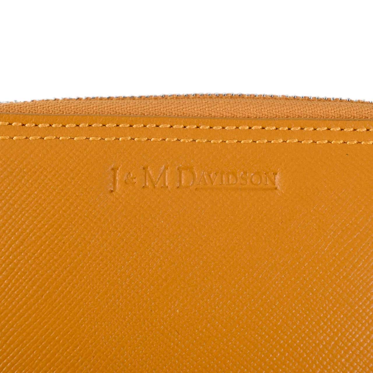 ジェイアンドエム デヴィッドソン J&M DAVIDSON 折財布 10224N 7495 MUSTARD 5200 イエロー  メンズ レディース