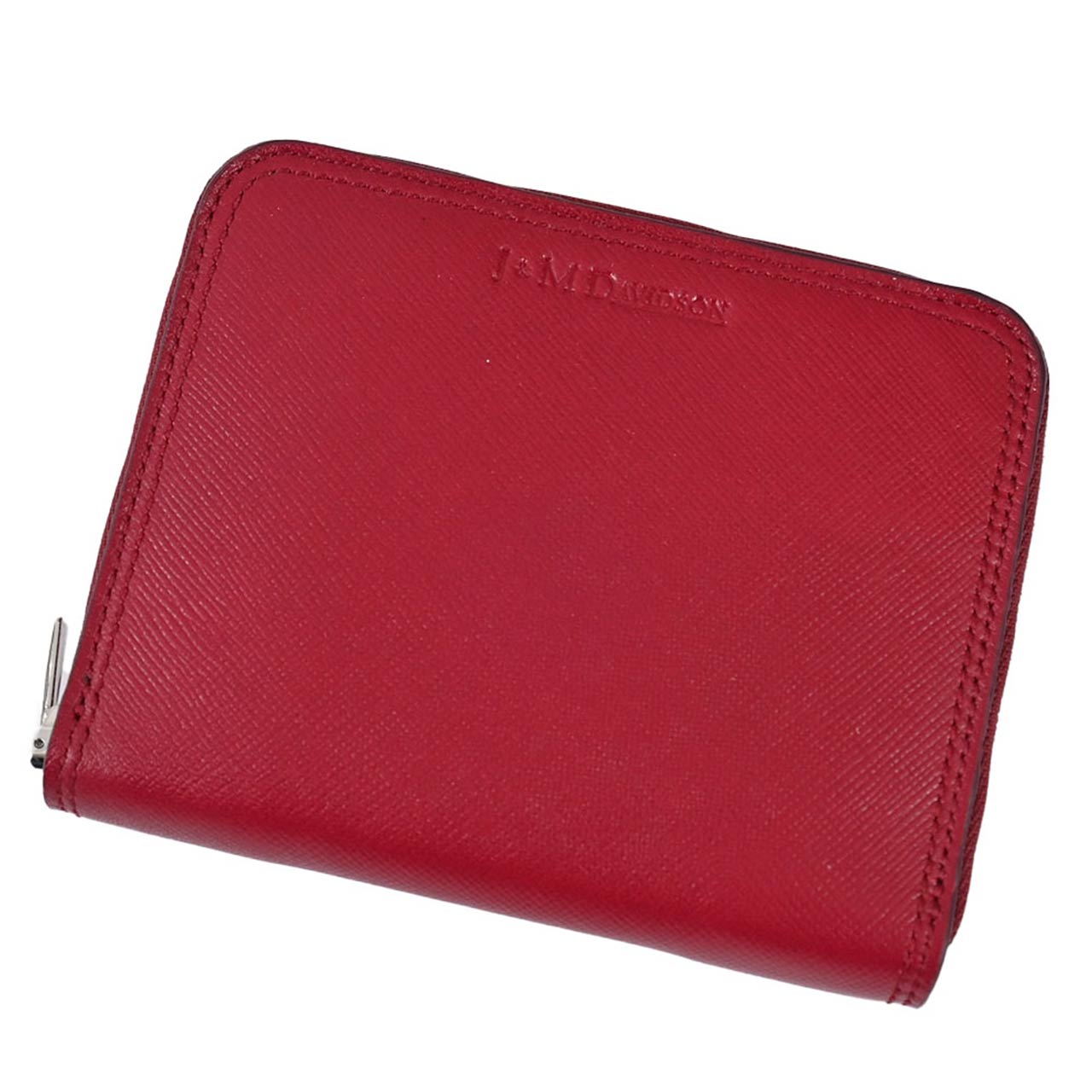 ジェイアンドエム デヴィッドソン J&M DAVIDSON 折財布 10224N 7495 BURGUNDY 8480 レッド メンズ レディース 【一粒万倍日 10月19日】 一粒万倍日 寅の日 天赦日 春財布 ギフト プレゼント 【特典対象商品】 【10%OFFクーポン対象 枚数限定】