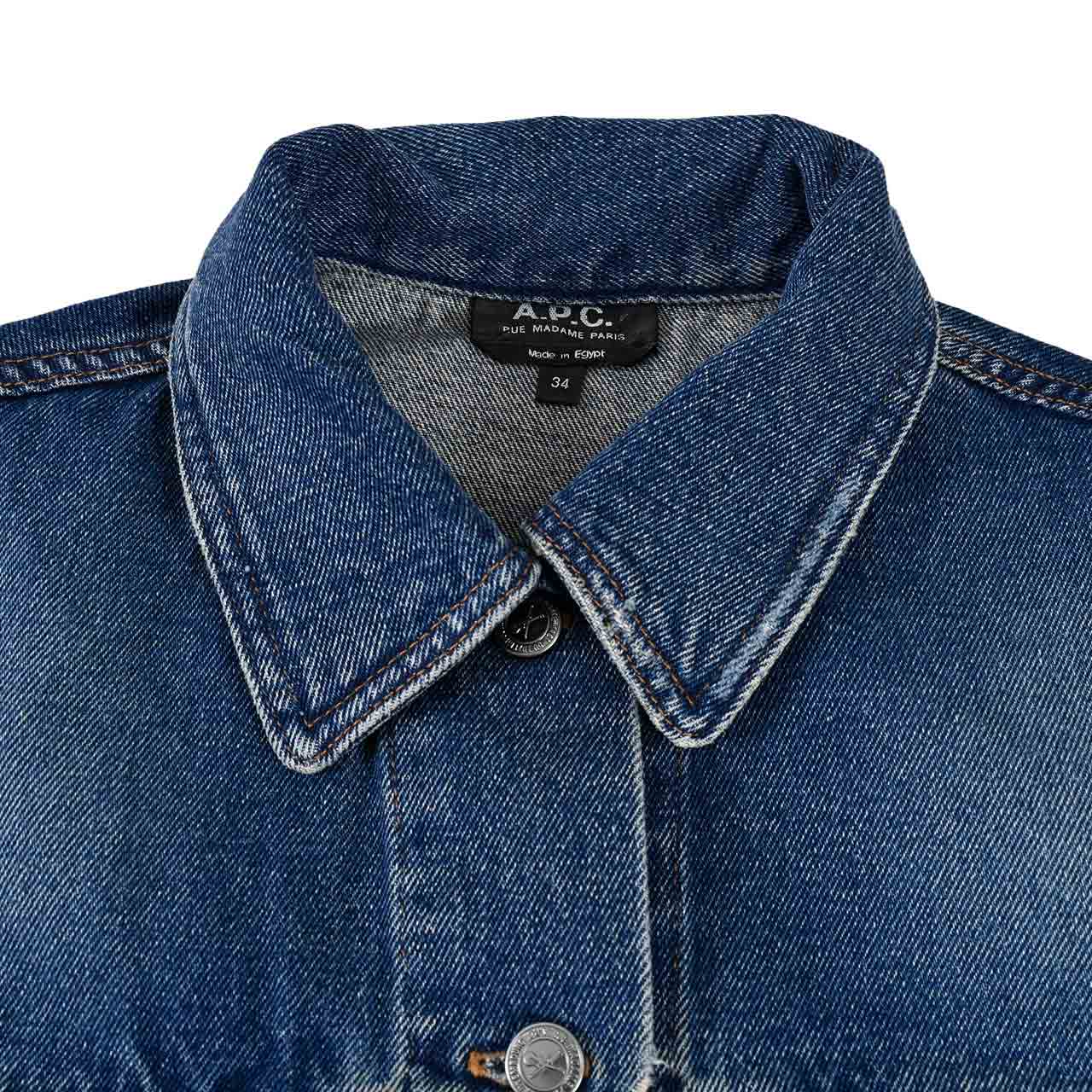 アーペーセー A.P.C. デニムジャケット COHFC F02905 IAL ブルー レディース