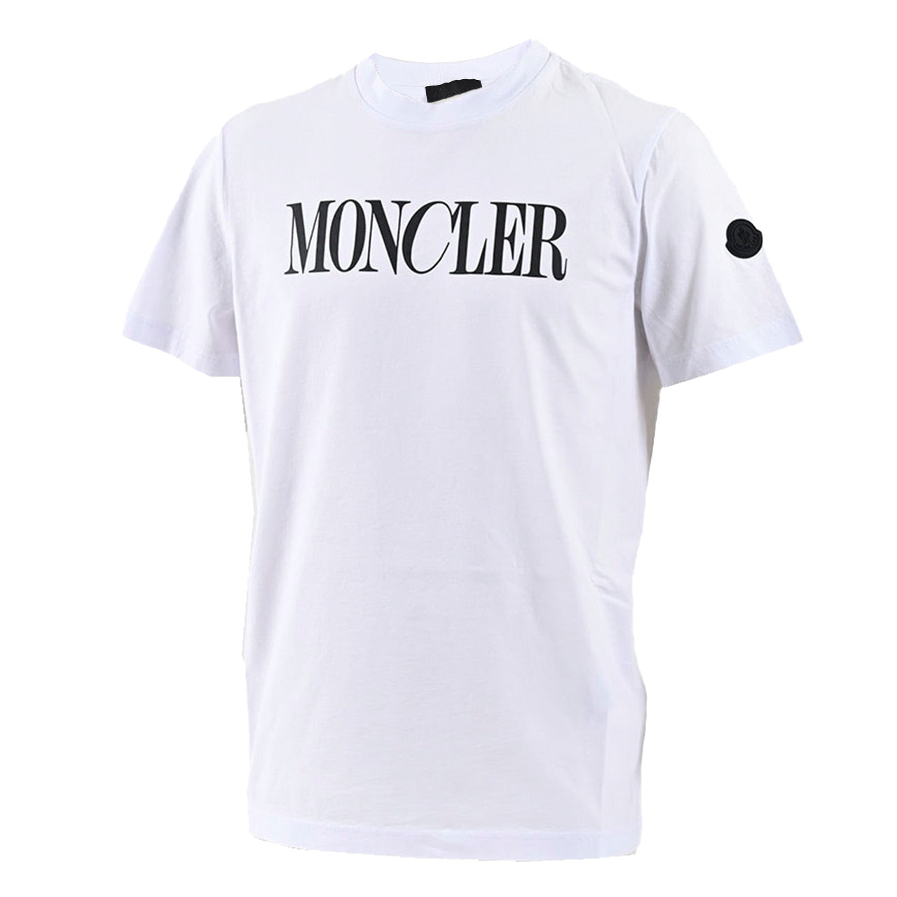 モンクレール MONCLER Tシャツ 89A17 8C000 31 001 ホワイト 2024年春夏 メンズ