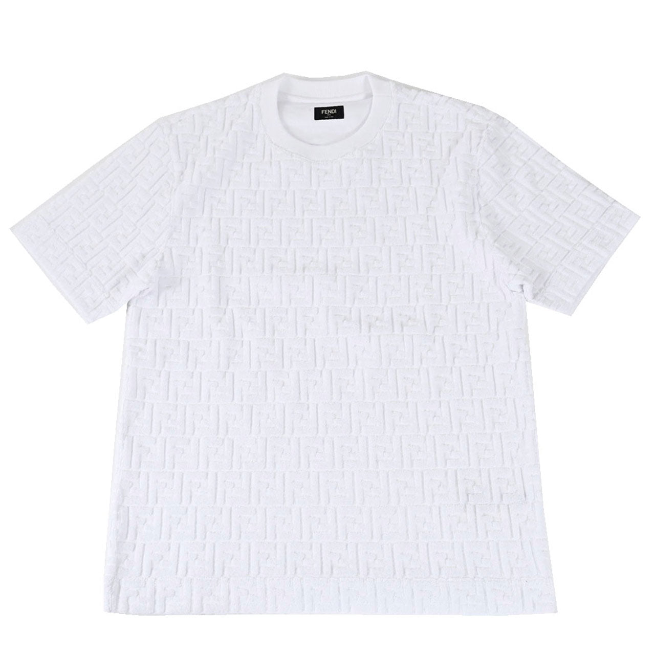 フェンディ FENDI Tシャツ ARYP FY0936 F0QA0 ホワイト 2024SS メンズ