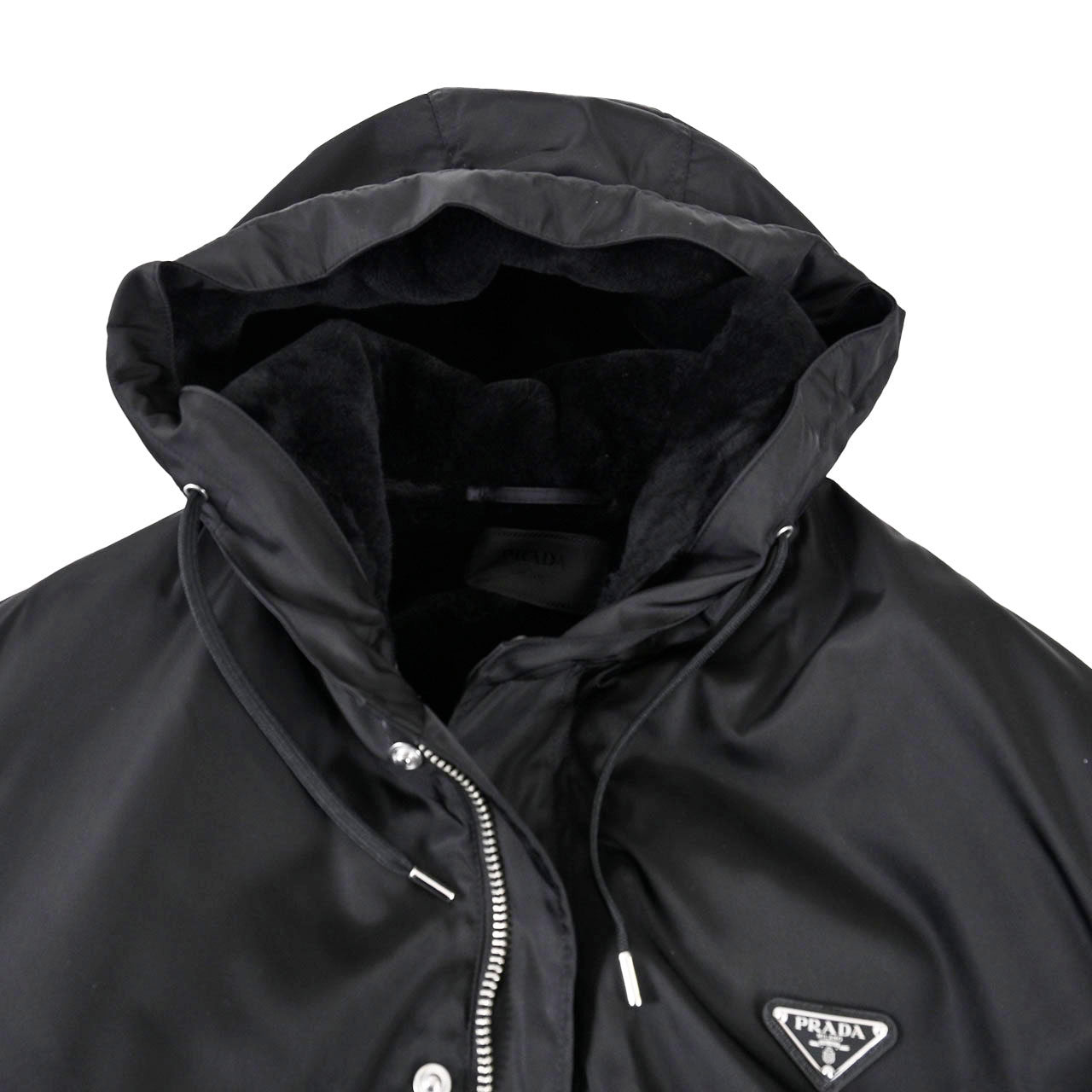プラダ PRADA コート SGX390 1WQ8 F0002 ブラック 2024AW メンズ 【ラスト1点 52サイズ】 【プライスダウン】