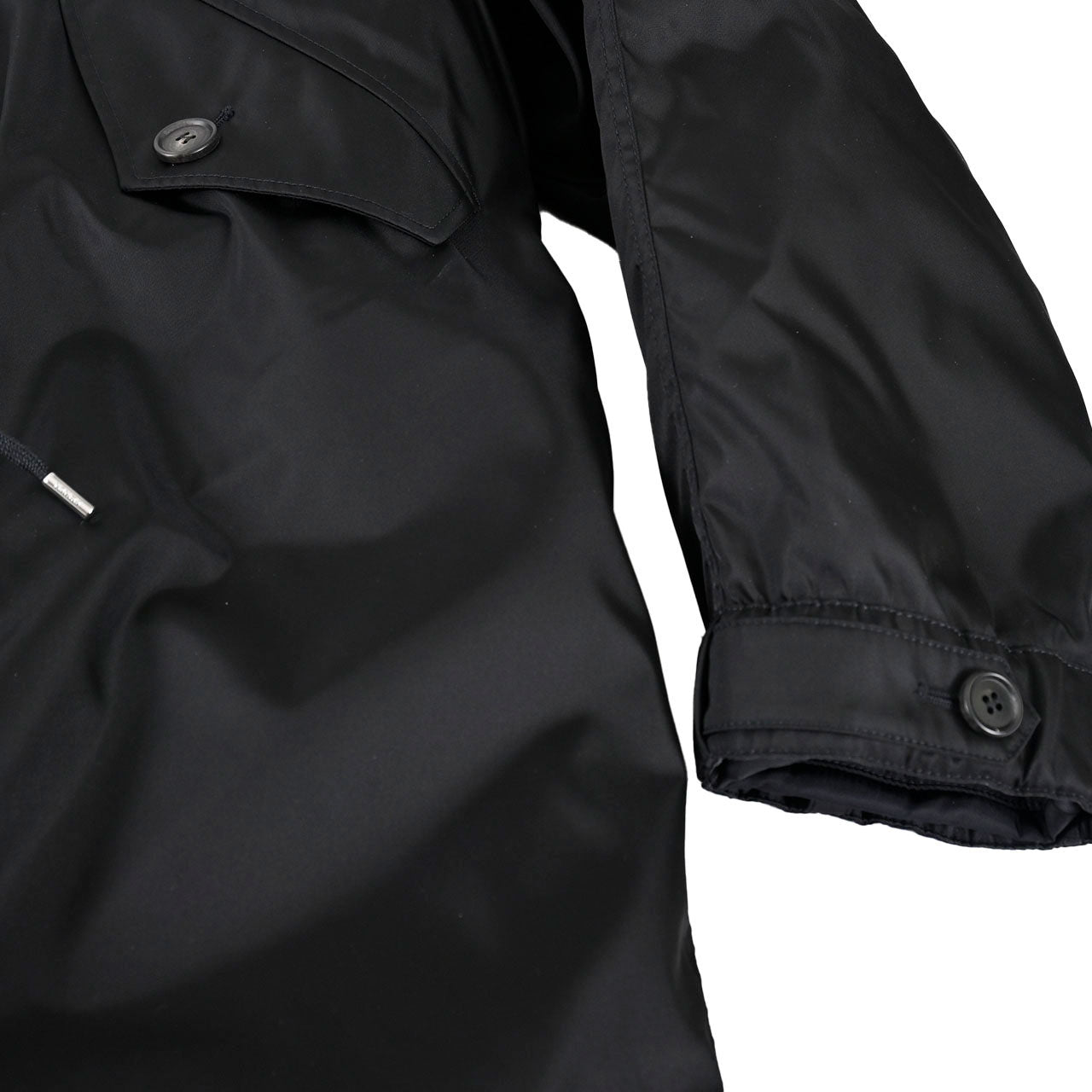 プラダ PRADA コート SGX390 1WQ8 F0002 ブラック 2024AW メンズ 【ラスト1点 52サイズ】 【プライスダウン】