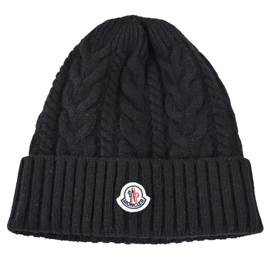 モンクレール MONCLER ニット帽 9Z70300 A9328 ブラック  メンズ レディース