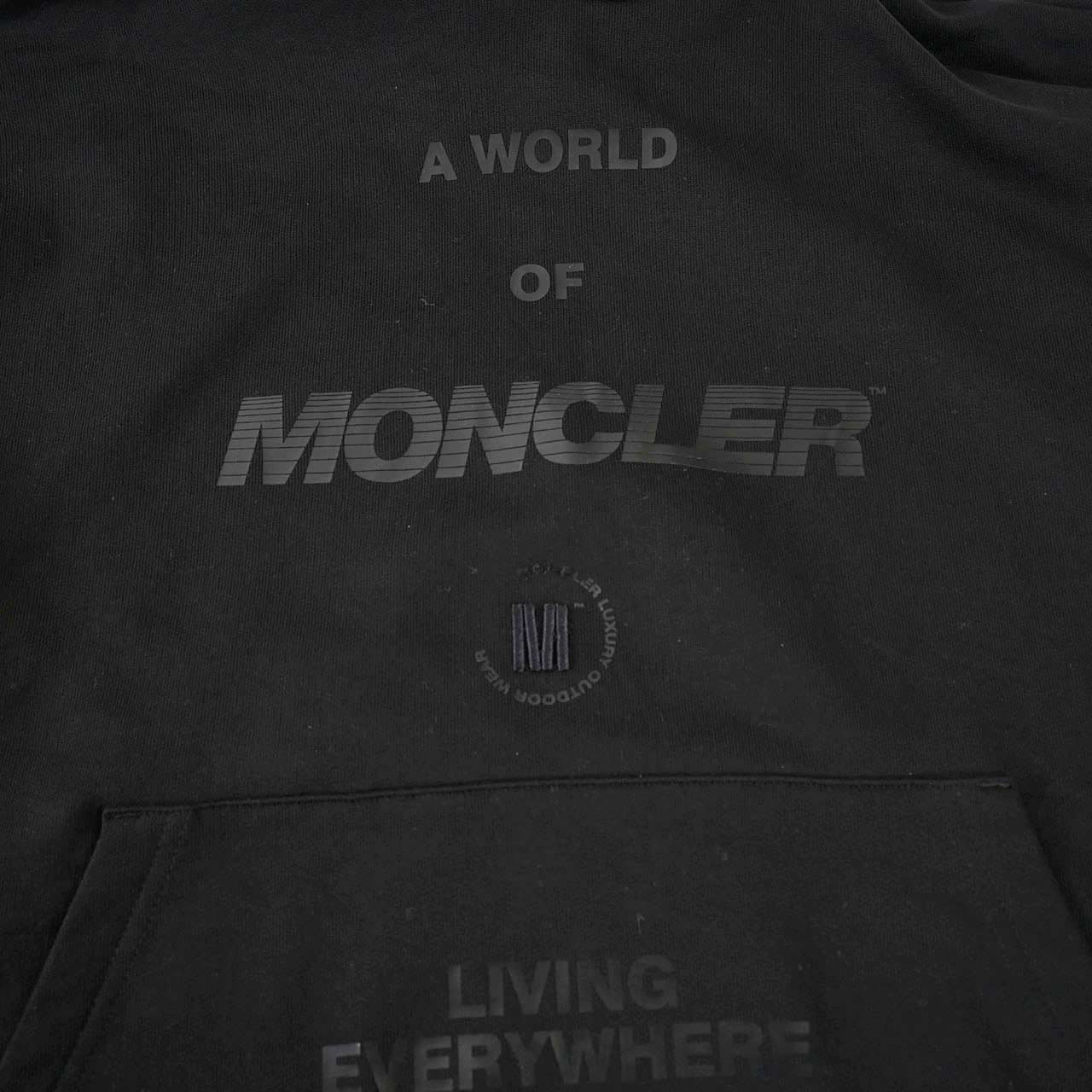 モンクレール MONCLER スウェットパーカー 8A00008 90024 999 ブラック  メンズ