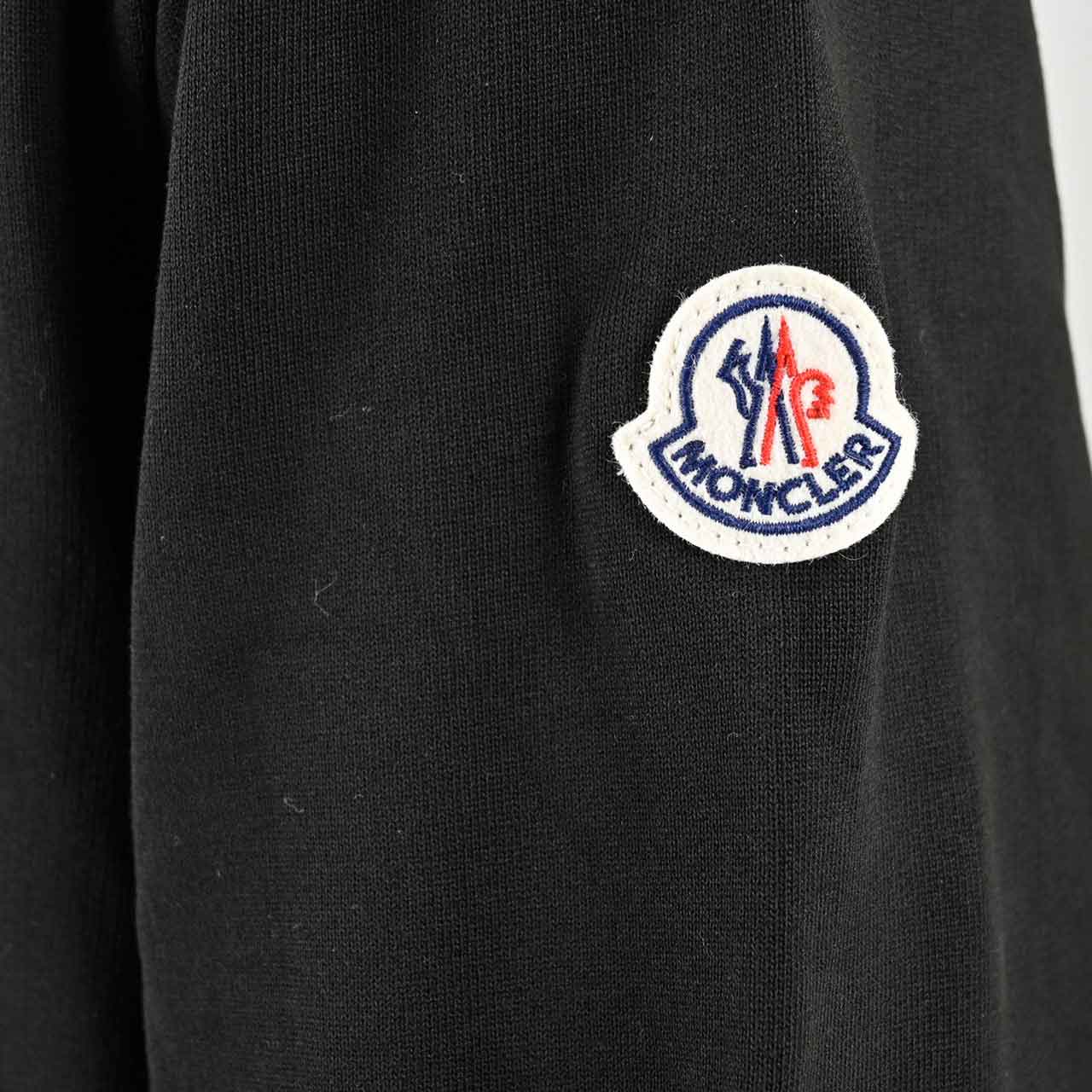 モンクレール MONCLER スウェットパーカー 8B00016 90032 999 ブラック メンズ 【ラスト1点 ＸＸＬサイズ】