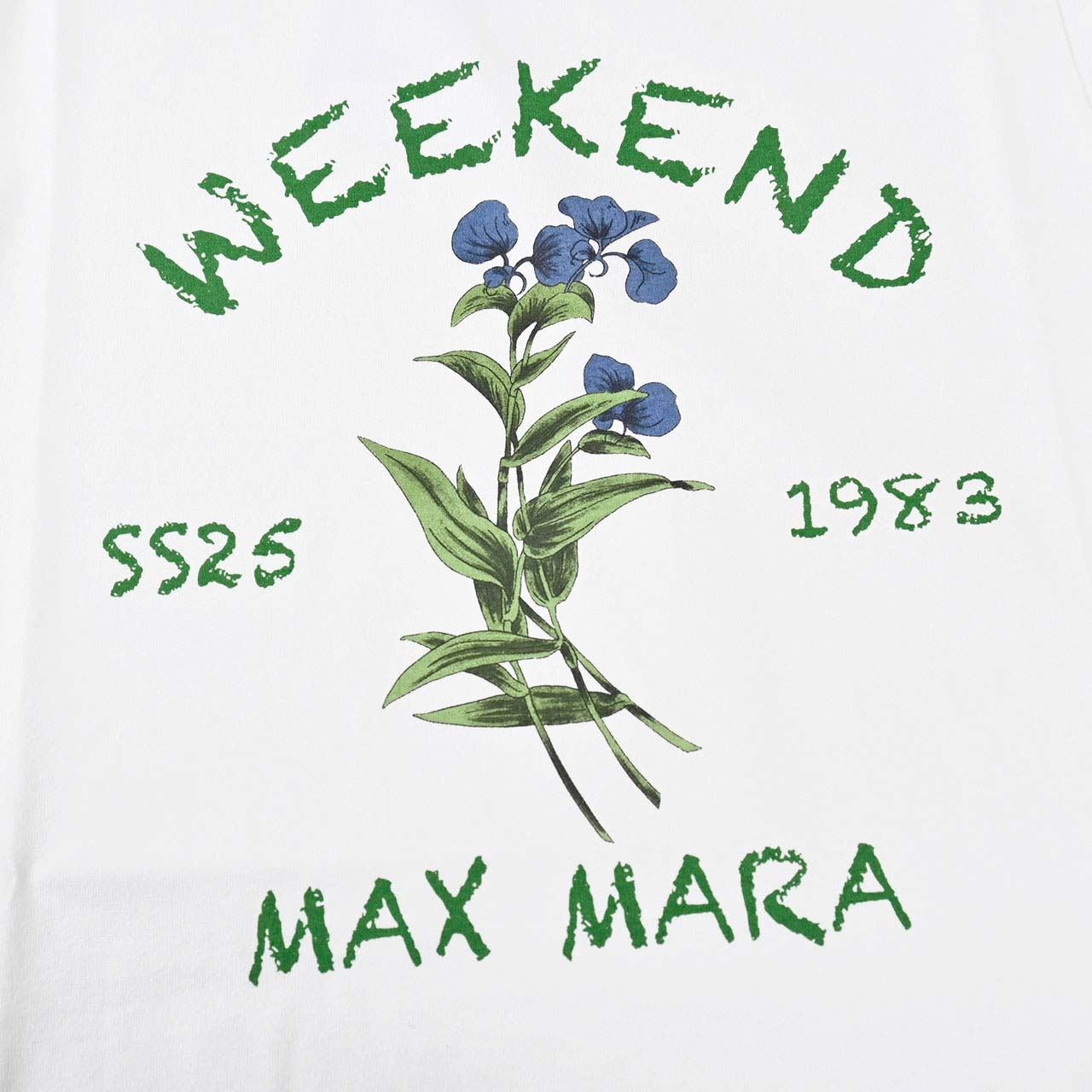 ウィークエンド マックスマーラ WEEKEND MAXMARA Tシャツ TEIERA 5971052600 005 ホワイト 2025SS 2025年春夏新作 レディース 【再入荷なし 在庫限り】