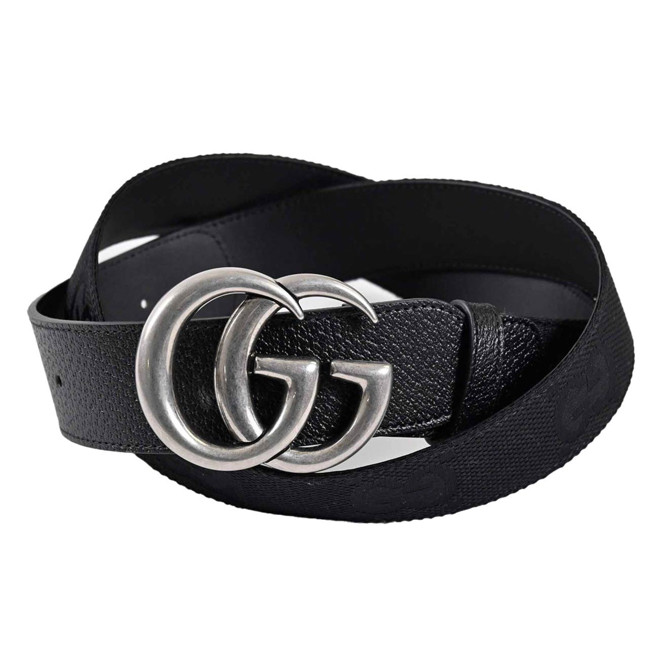 グッチ GUCCI ベルト 406831 UKOEC 1000 ブラック メンズ 【プライスダウン】