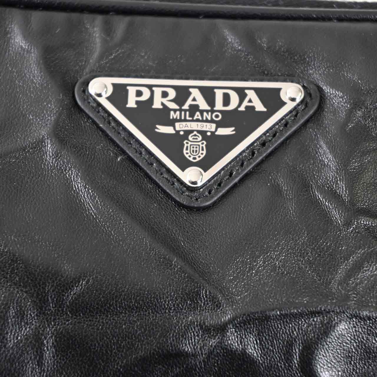 プラダ PRADA ショルダーバッグ 1BH198 UVL V 400 NERO ブラック  レディース