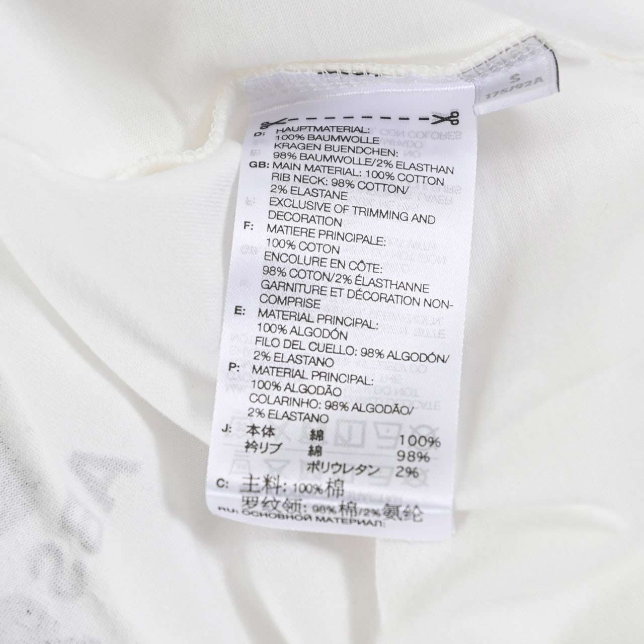 ワイスリー Y-3 クルーネック長袖Ｔシャツ U GFX LS TEE JM3234 ホワイト 2025年春夏新作 2025年春夏 2025SS メンズ レディース ギフト プレゼント 【ラスト1点 XLサイズ】