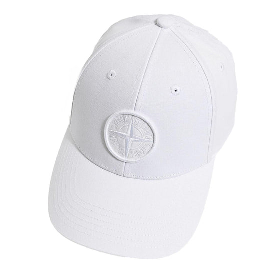 ストーン アイランド STONE ISLAND キャップ K1S15 9100996 S0065 V0001 ホワイト 2025SS メンズ