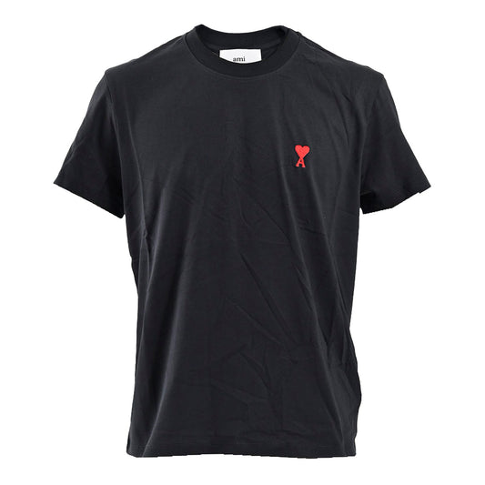 アミ AMI Tシャツ BFUTS001・724 001 ブラック 2025SS メンズ レディース