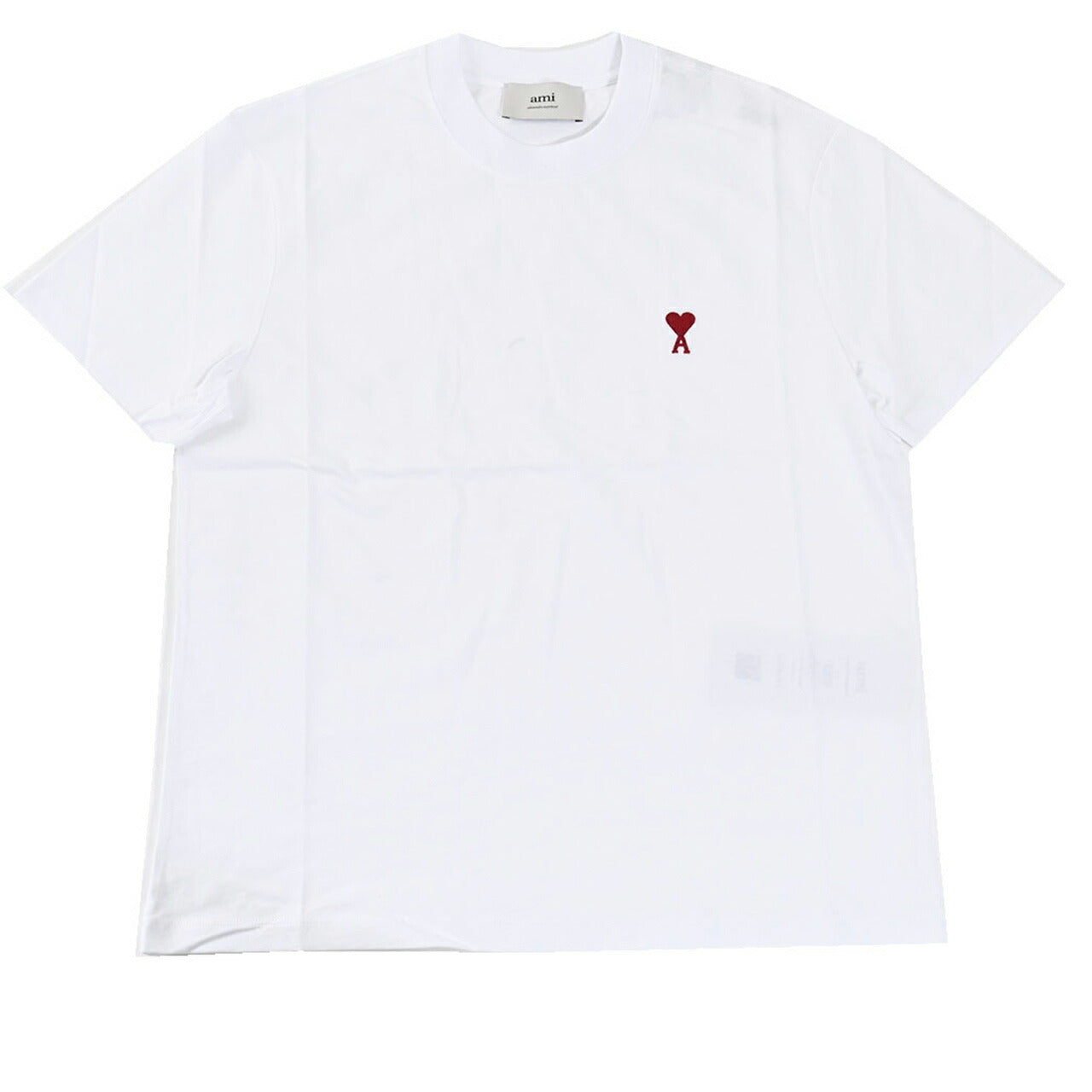 アミ AMI Tシャツ BFUTS035.724 100 ホワイト 2025SS メンズ レディース