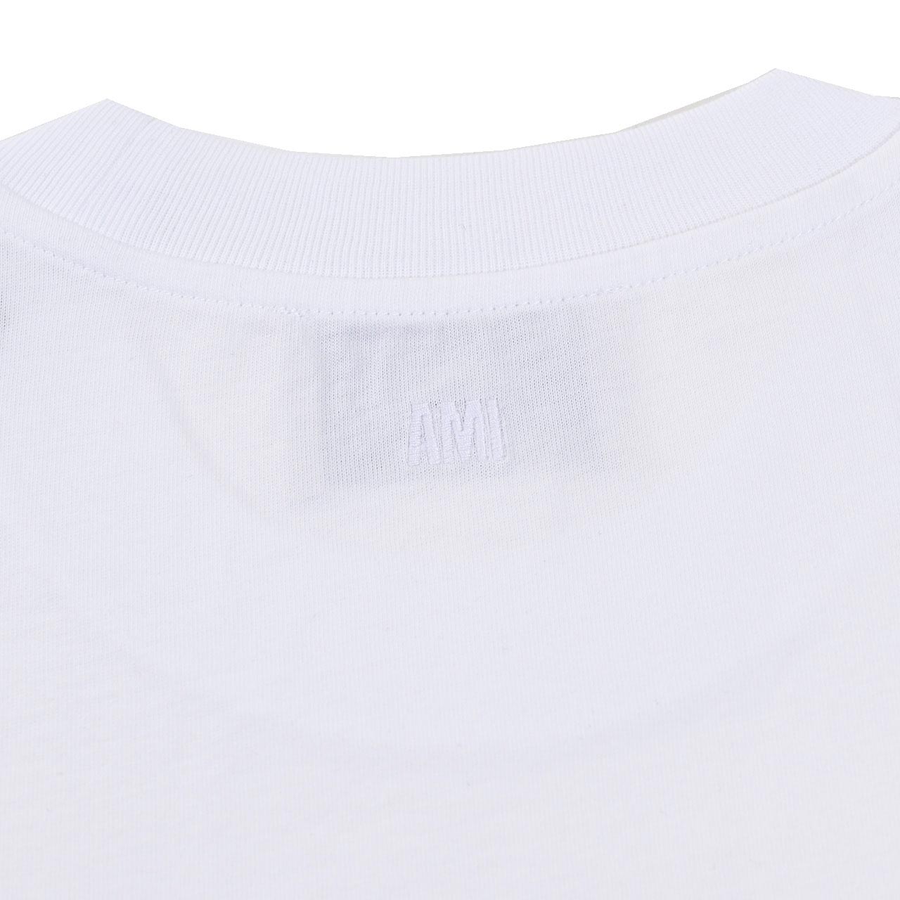 アミ AMI Tシャツ BFUTS035.724 100 ホワイト 2025SS メンズ レディース