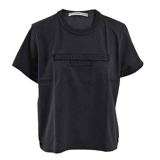 【15%OFF】 アレキサンダー ワン ALEXANDER WANG Tシャツ 1CC1251991 001 ブラック  レディース
