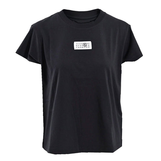 【20%OFF】 エムエムシックス メゾン マルジェラ MM6 Maison Margiela Tシャツ S52GC0327 S24312 900 ブラック レディース