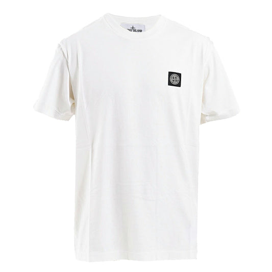 【15%OFF】 ストーン アイランド STONE ISLAND Tシャツ K1S15 2100039 S0013 V0001 ホワイト 2025SS メンズ