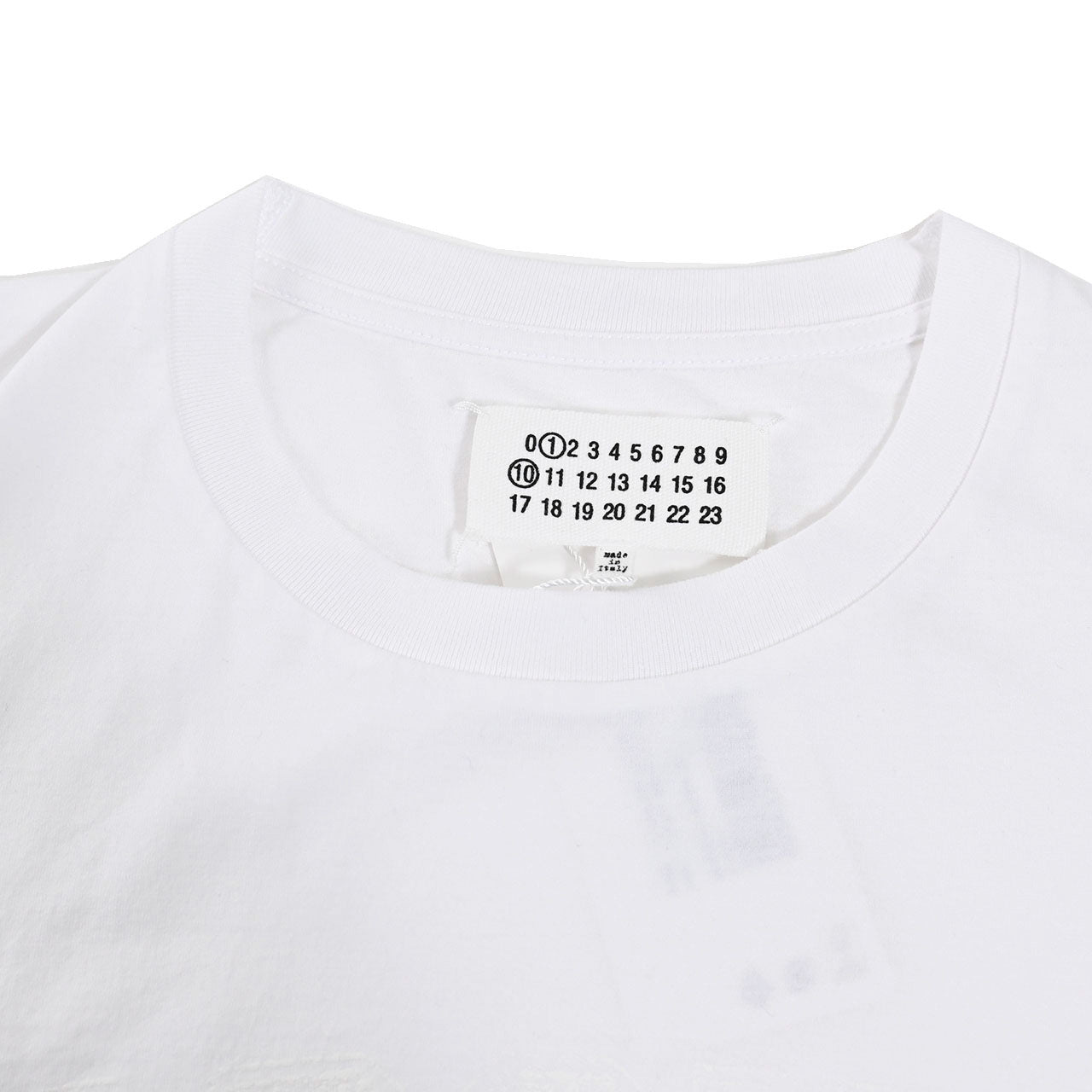 メゾン マルジェラ Maison Margiela Tシャツ S51GC0519 S22816 100 ホワイト レディース 【ラスト1点 Mサイズ】