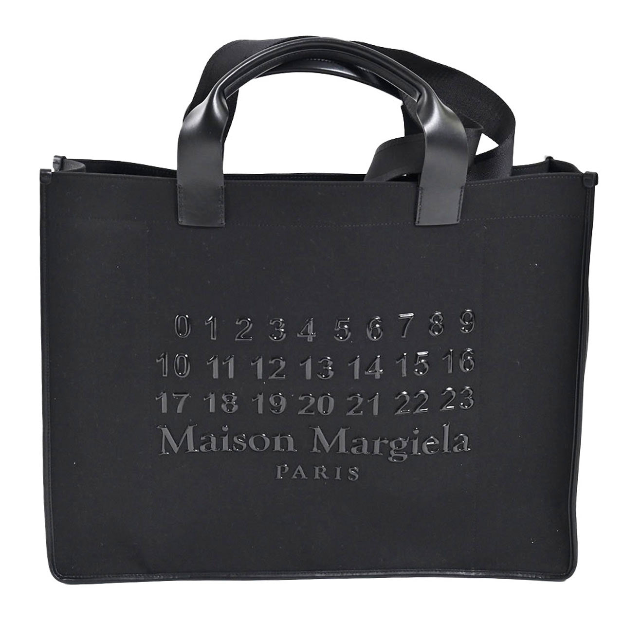 メゾン マルジェラ Maison Margiela トートバッグ Cabas P7276 SB2WC0003 HA200 ブラック 2025SS メンズ