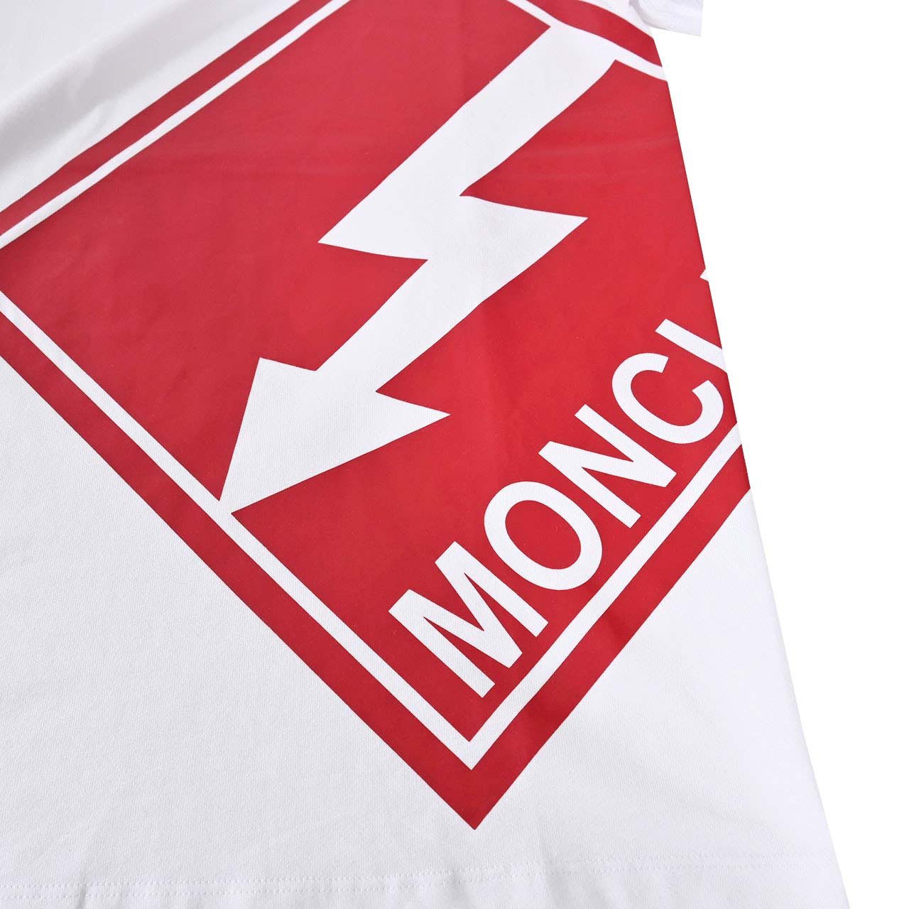 モンクレール MONCLER クルーネック半袖Ｔシャツ 8C01108 8390Y 001 ホワイト メンズ 【ラスト1点 Mサイズ】