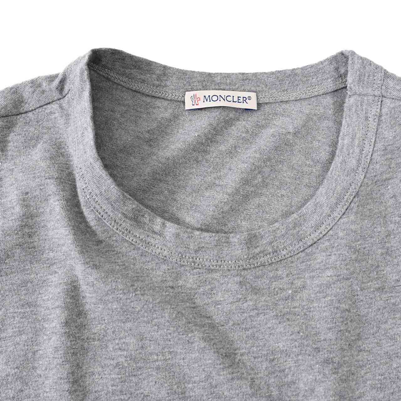 モンクレール MONCLER Tシャツ 8C00022 8390T 960 グレー メンズ