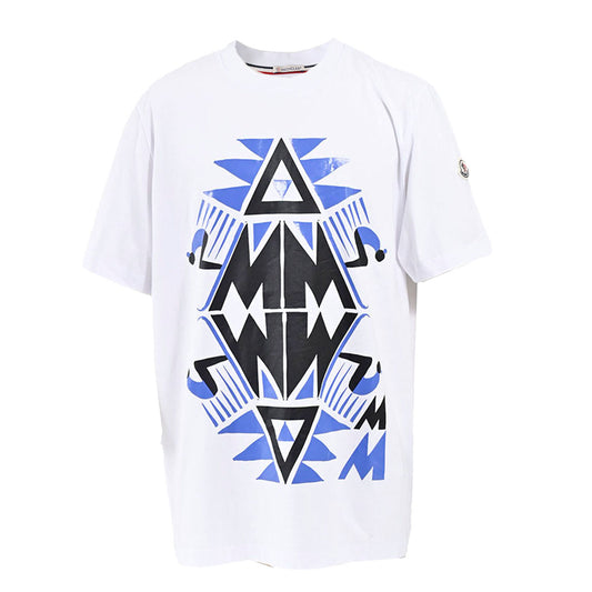 モンクレール MONCLER クルーネック半袖Ｔシャツ 8C00150 829H8 001 ホワイト 年秋冬 メンズ