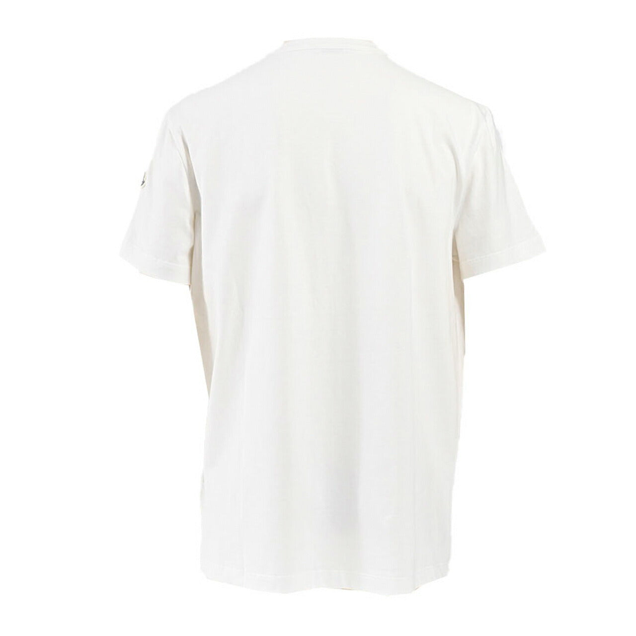 モンクレール MONCLER クルーネック半袖Ｔシャツ 8C0017 8390T 001 ホワイト メンズ 【ラスト1点 Ｌサイズ】