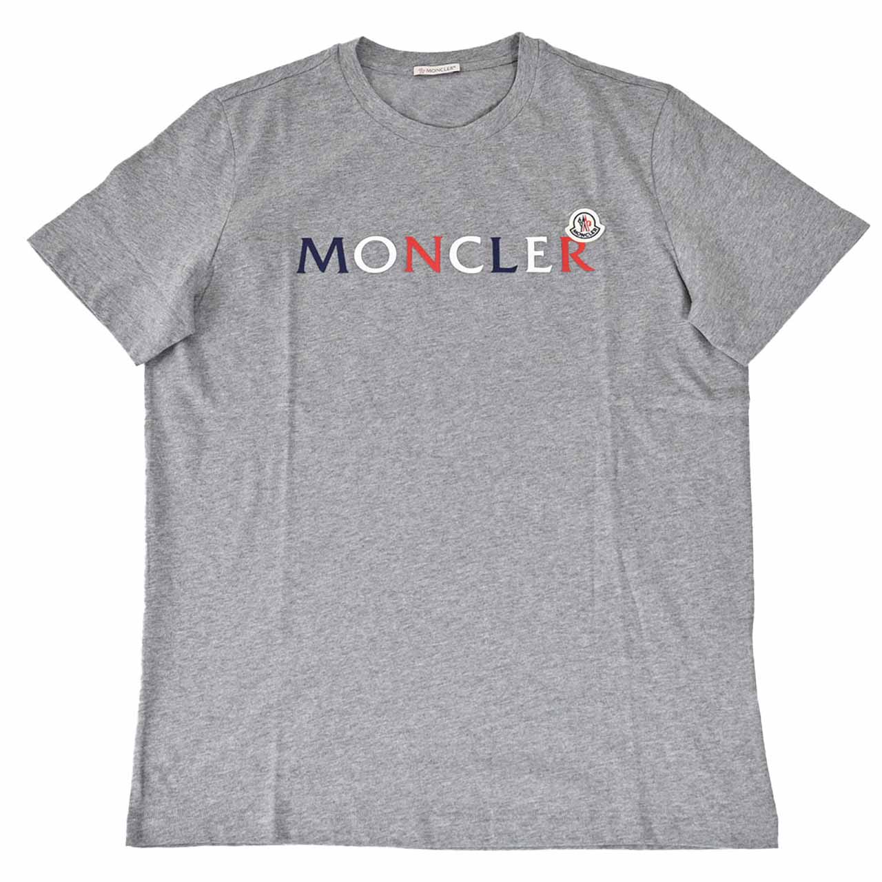 モンクレール MONCLER Tシャツ 8C00043 8390T 960 グレー メンズ