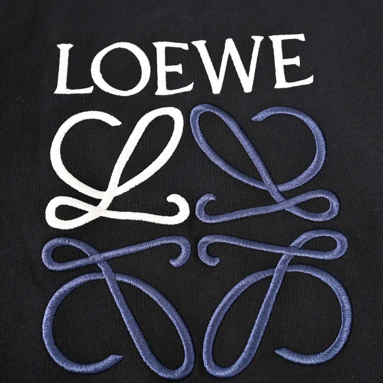 ロエベ LOEWE スウェットトレーナー H526Y24J07 1100 ブラック  メンズ