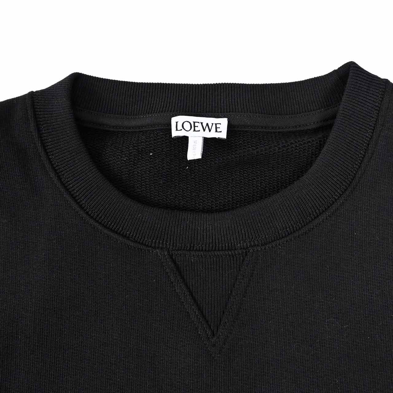 ロエベ LOEWE スウェットトレーナー H526Y24J26 1100 ブラック  メンズ
