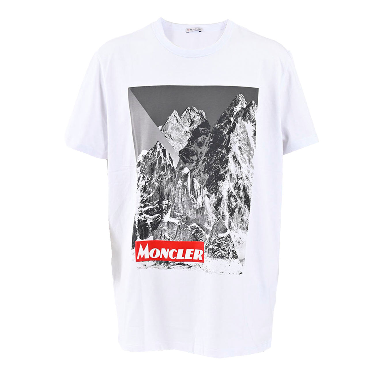 モンクレール MONCLER Tシャツ 8048350 8390T 001 ホワイト メンズ