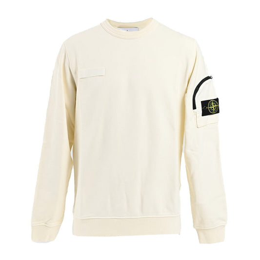 ストーン アイランド STONE ISLAND トレーナー 156100003 S0123 V0093 クリーム 2025SS メンズ