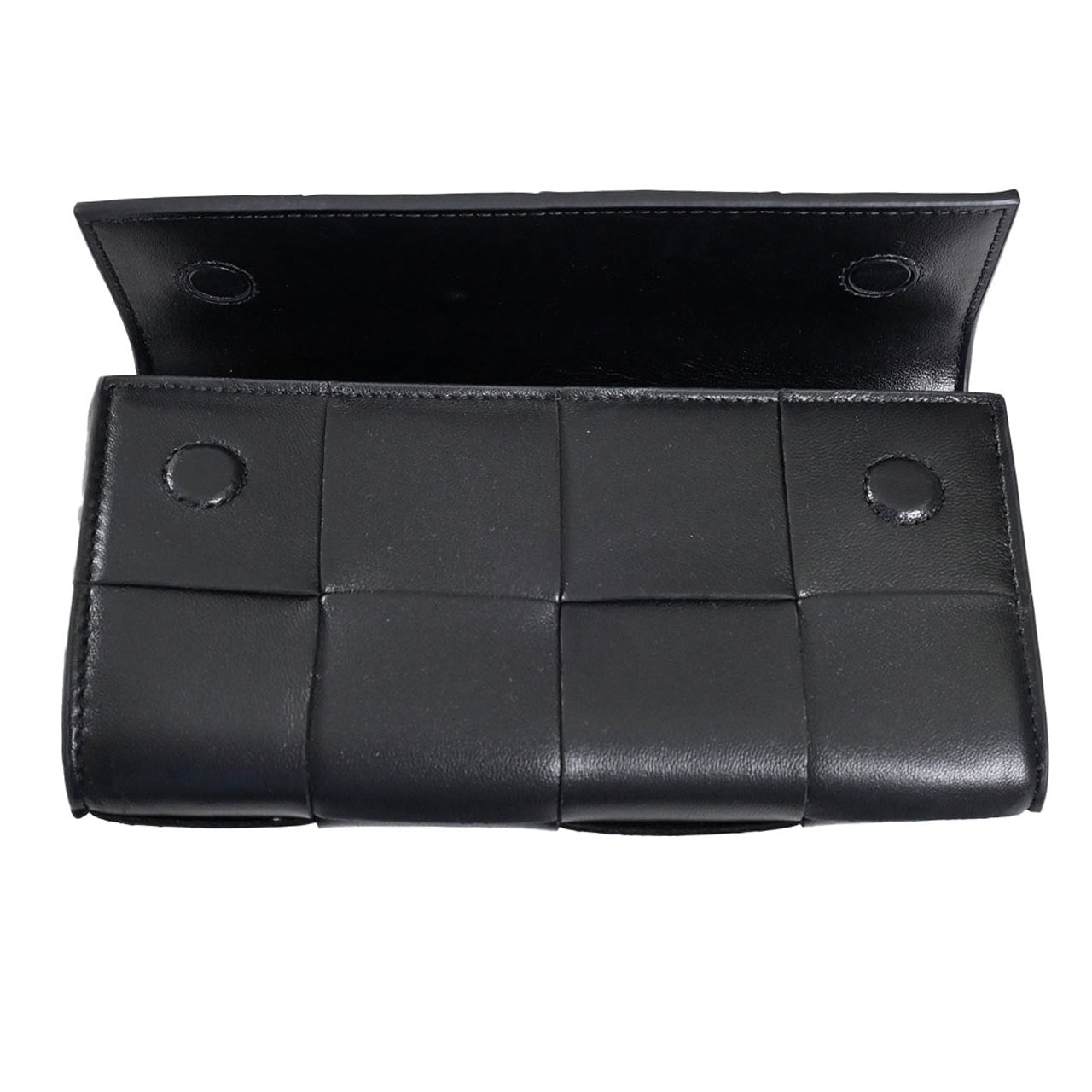 ボッテガ ヴェネタ BOTTEGA VENETA 長財布 814661　VCQC4 8425 ブラック  メンズ