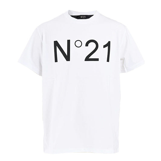 ヌメロ ヴェントゥーノ N°21 Tシャツ 25SU F051 6328 1101 ホワイト 2025SS メンズ