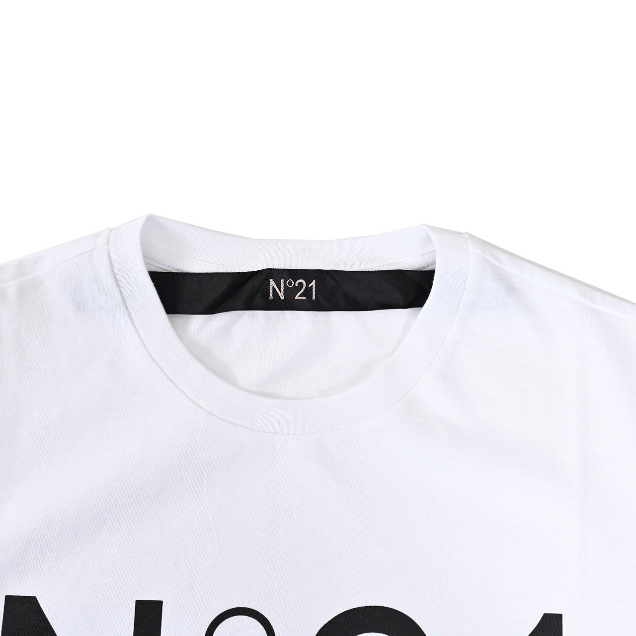 ヌメロ ヴェントゥーノ N°21 Tシャツ 25SU F051 6328 1101 ホワイト 2025SS メンズ