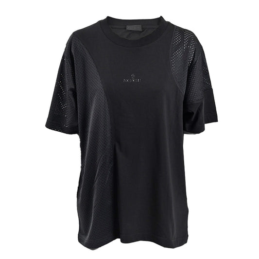 モンクレール MONCLER クルーネック半袖Ｔシャツ 8C01164　8390Y　 999 ブラック  レディース